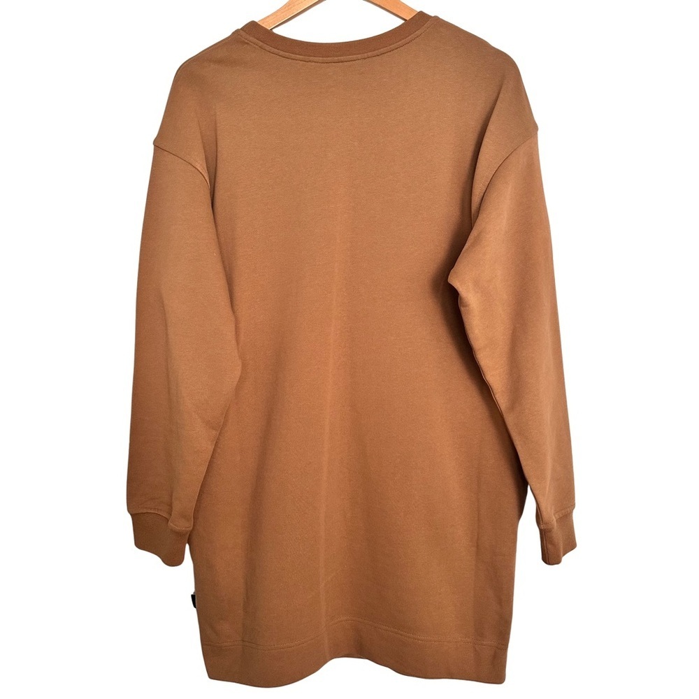 Love Moschino DISTRIBUTED BY SINV Sweatshirt Dress Gold Appliqués RARE SZ 4 NWOT - Picture 11 of 11